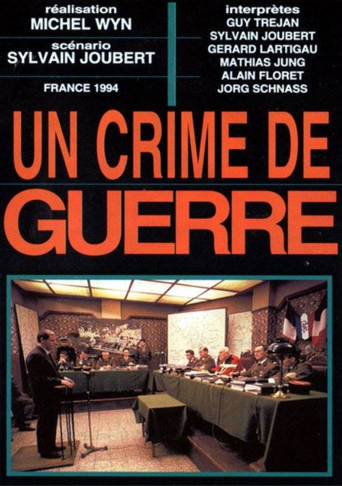 Un crime de guerre poster